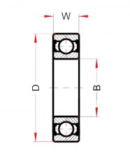 Подшипник Высокотемпературные подшипники Подшипник 6201 BHTS ZZ C4 220°-250° (BECO) по выгодным ценам Кемерово