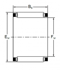Подшипник Серия K и KT (подшипники без колец) Подшипник K 20x27x15.8 (KT) по выгодным ценам Кемерово